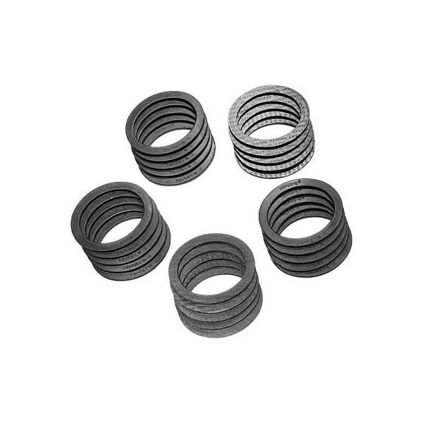 Meilner Mechanical Sales TOPOG-E Series 180 Handhole Gasket, 2-3/4in x 3-3/4in x 1/2in, Black Rubber, Elliptical, 25 Pack T180-2-3/4X3-3/4X1/2E-PK25 - main